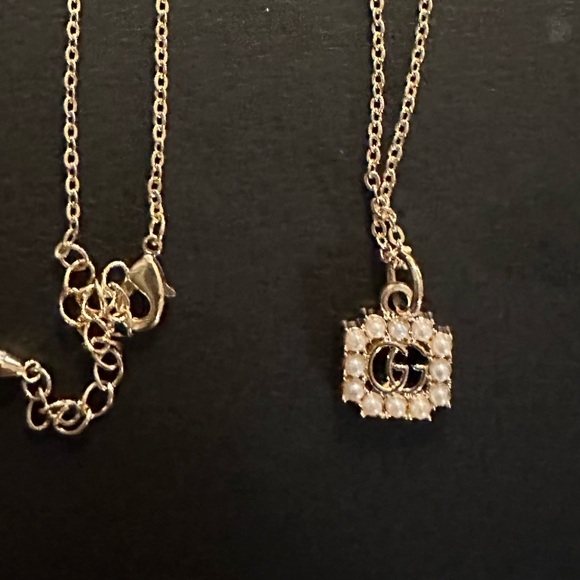 GUCCI charm/ pendant MINI VERSION GOLD PEARLS 12 MM - Picture 10 of 11